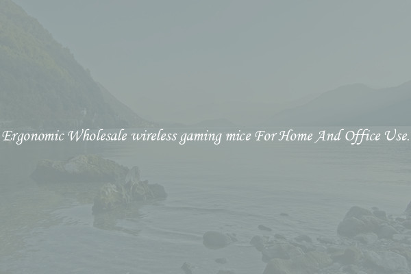 Ergonomic Wholesale wireless gaming mice For Home And Office Use.